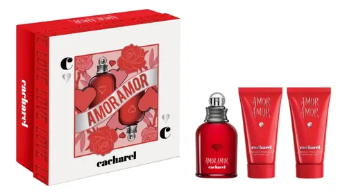 Set De Amor Amor Edt 50ml + (2) Body Lotion 50ml Volumen De La Unidad 50 Ml