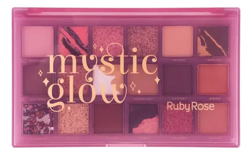 Paleta De Sombras De Ojos Mystic Glow Ruby Rose