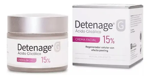 Crema Facial Detenage G Acido Glicólico 15% Antiedad 50ml