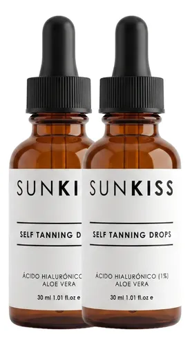 Bronzing Drops Sunkiss Autobronceante Aloe Vera Suave 2×1