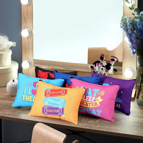 Set De 12 Bolsas De Maquillaje Theater Reginary Para Mujeres