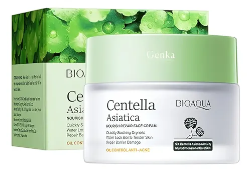 Crema Facial Centella Asiatica Hidratante 50g Bioaqua