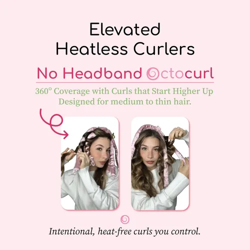 Savanna Hair Co. Rizadores Octocurl Sin Diadema Lavanda