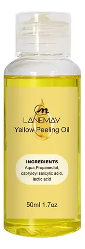 Aceite Exfoliante, Aceite De Peeling Amarillo
