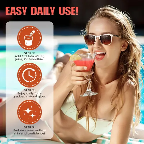 Gotas Bronceadoras Sin Sol Tan Theory Drop To Drink 60 Ml
