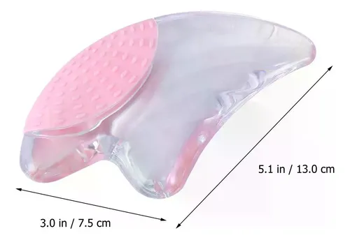 Transparent Scraping Treatment Crystal Gua Sha Plate