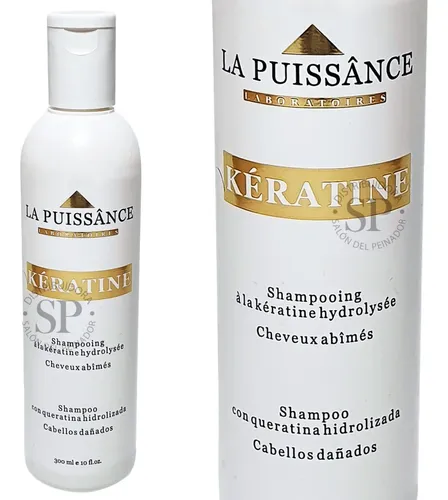 La Puissance Kit Keratina Shampoo + Acondicionador Antifrizz 300 ml