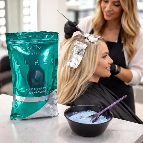 Polvo Decolorante Mentolado Nov Peluquería Lurex 690g