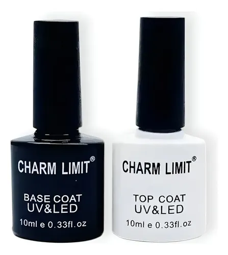 Base Coat Y Top Coat Charm Limit Uv Led Semi