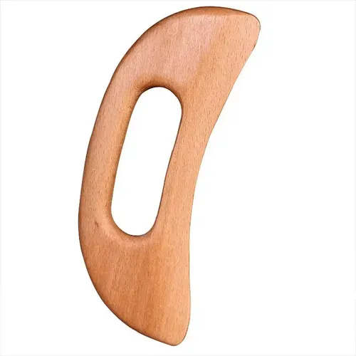 Mzf Gua Sha – Espátula De Masaje De Madera, Herramienta Mzf