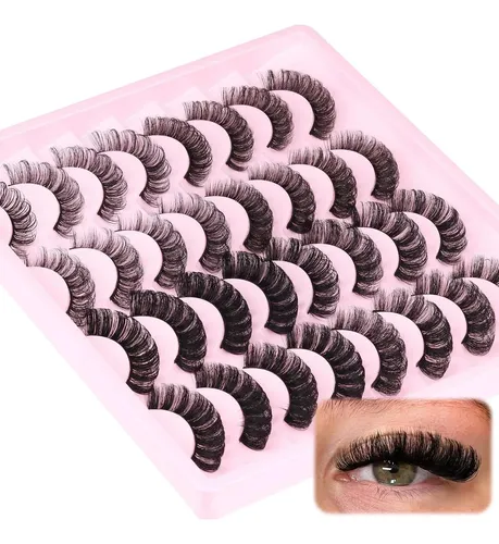 Pestañas Postizas Rusas 4 Estilos D Curly Alicrown
