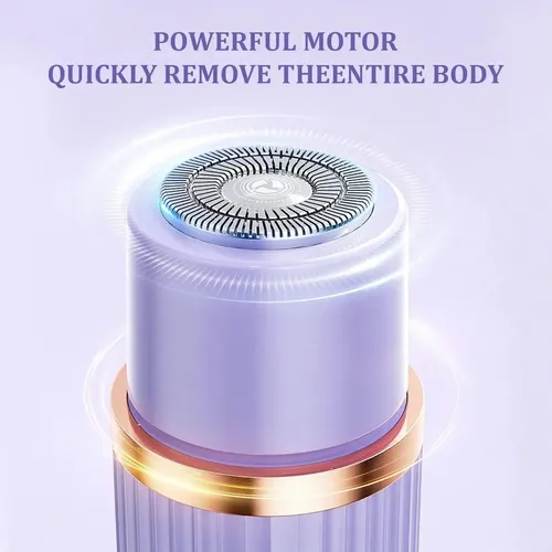 [depilador Para Mujer] Lavable Por Usb Eléctrico De Doble Ho