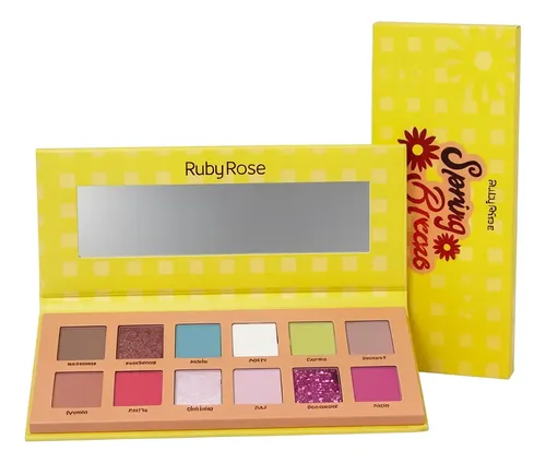 Sombra De Ojos Ruby Rose Paleta Spring Breeze