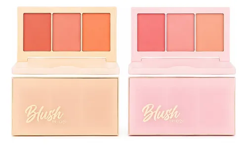 Combo 2×1 Paleta Trio De Rubores En Polvo Pink21 Oferta