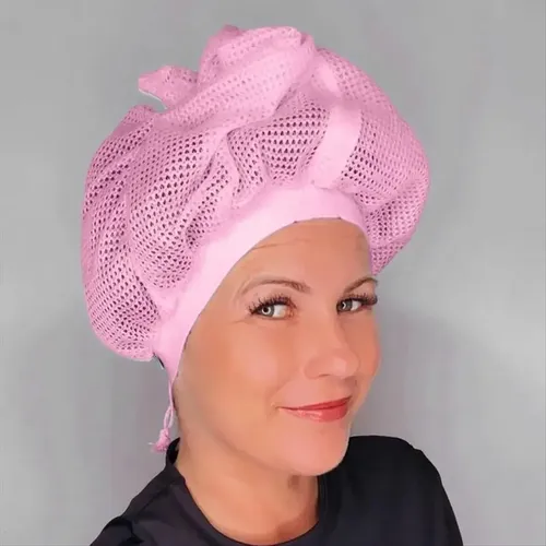Gorros Para Secar El Cabello Rizado, Gorro De Ducha, Red Aju