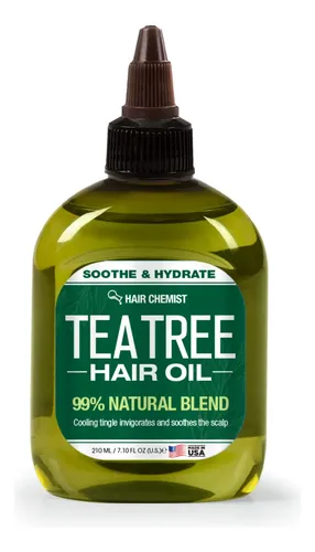 Aceite Para Cabello Hair Chemist Con Árbol De Té 210 Ml Mezc