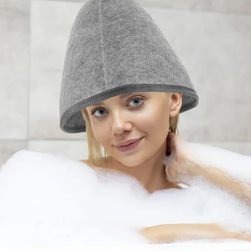 2 Piezas Gorro De Sauna Unisex Gorro Para Ducha Y Baño