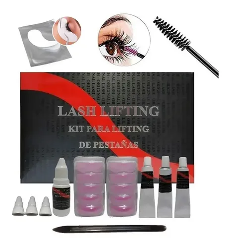 Kit Para Lifting O Permanente De Pestañas Bigudies Pegamento