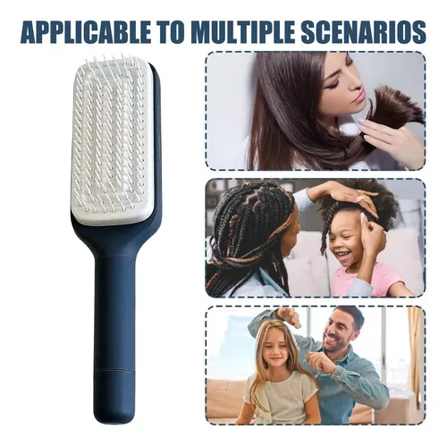 Cepillo De Pelo Antiestático Peine Masaje Para El Cabello