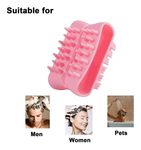 Cepillo Masajeador Para Cabello Cuerpo Doble Ambas Caras