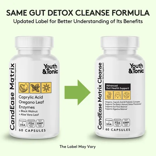 Suplemento Youth & Tonic Candease Cleanse Matrix 60 Pastilla