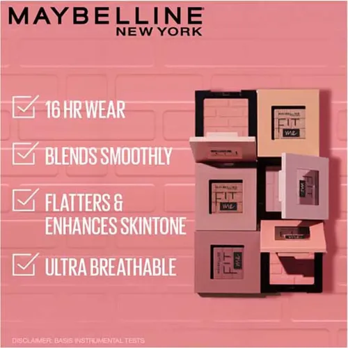 Rubor Maybelline Fit Me En Rosa/rosa Claro (2 Tonos)