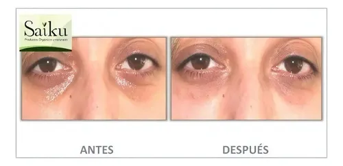 Crema Saiku Blanqueadora de Ojeras Vegana Libre de Parabenos