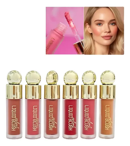 Rubor Líquido Velvet Con Aplicador Doe-foot – Kiss Beauty