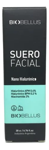 Biobellus Suero Facial Nano Hialurónico Antiedad para Piel Seca 30ml