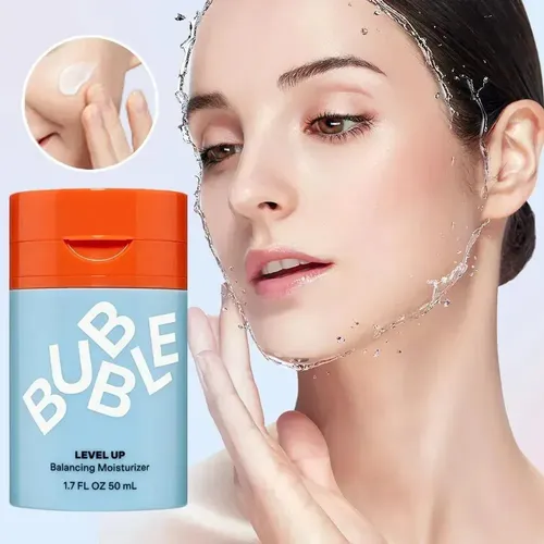 Crema Facial Hidratante Con Burbujas, Tónico Facial Y Para O