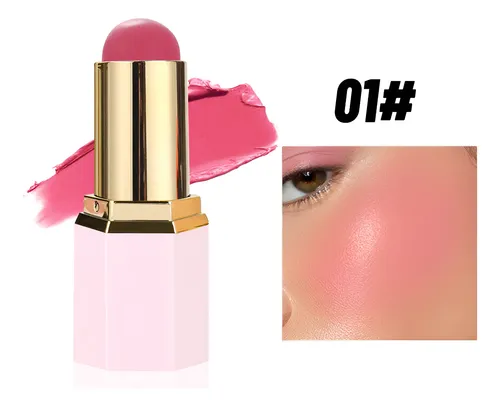 Barra Multiusos Mate 3 En 1 Rubor Labial Iluminador