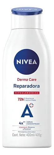 Nivea Crema Corporal Derma Care Reparadora X400 Ml