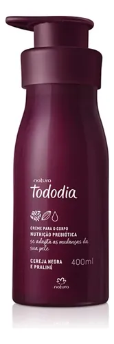 Crema Para El Cuerpo Tododia Cereza Negra Y Praliné – 400 Ml