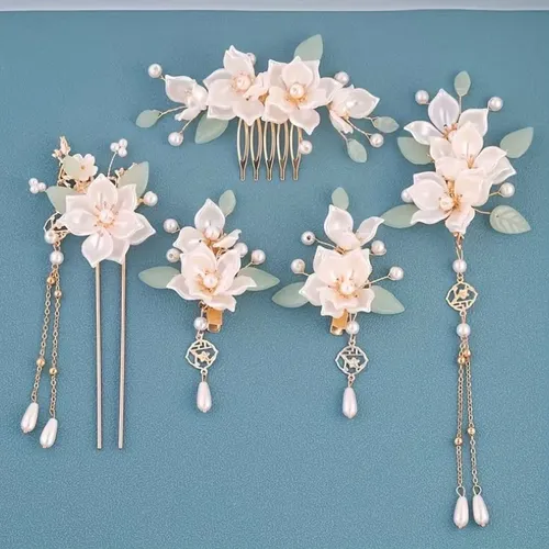 Tiara Corona Tocado Complejo Dama China Accesorio Hanfu