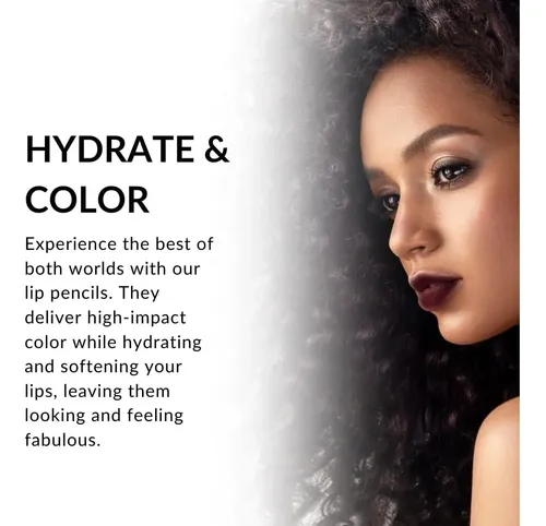 Lápiz Labial Flori Roberts Luxury Lip Pencil Intense Berry