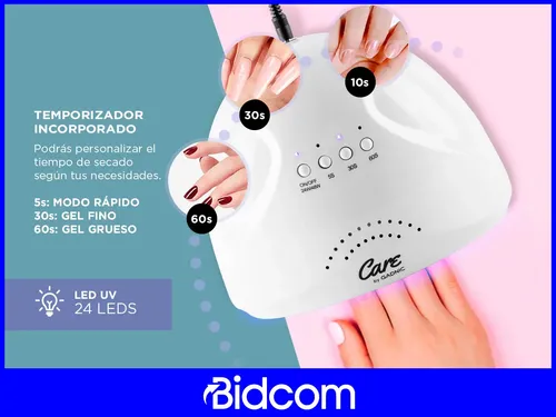 Cabina Uv Led 48w Para Uñas Gelificadas O Esmalte Semi
