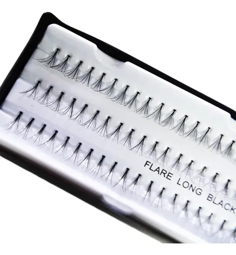 Jessamy X12 Pestañas Postizas Individuales Long P122