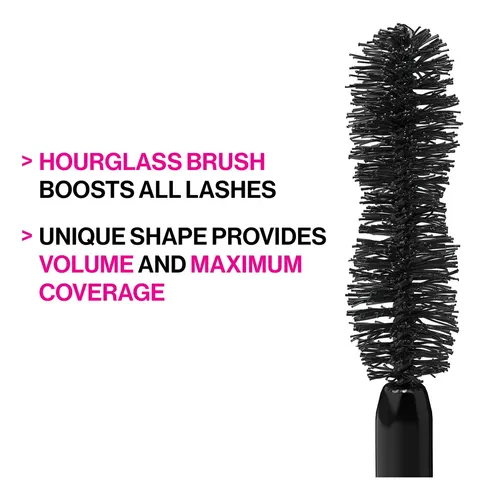 Wet n Wild Mascara de Pestañas Big POPPA Washable Color Negro Blackest Black
