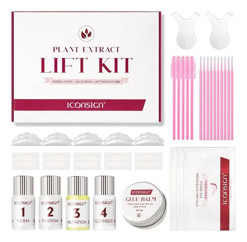 Kit Iconsign Para Permanente De Pestañas/cejas Plant Extract