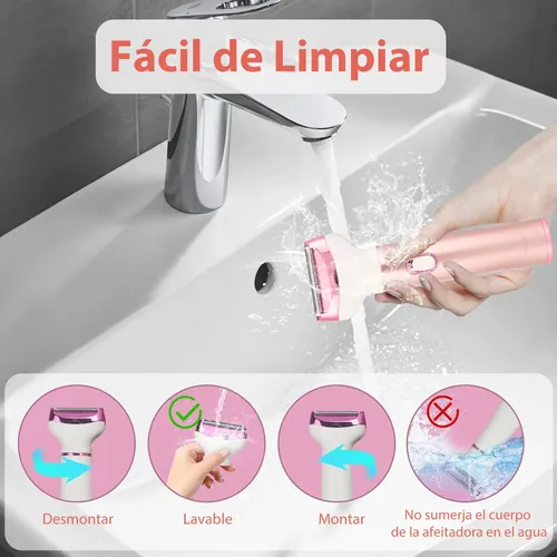 Depiladora Electrica Mujer 4 En 1 Rasuradora Mujer Portátil