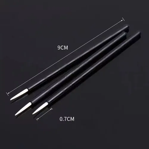 Pincel Liner Descartable Para Labios Y Ojos Maquillaje X20u