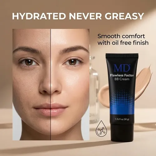 Crema Bb Md Flawless Factor Spf 35 A Prueba De Agua, 50 G