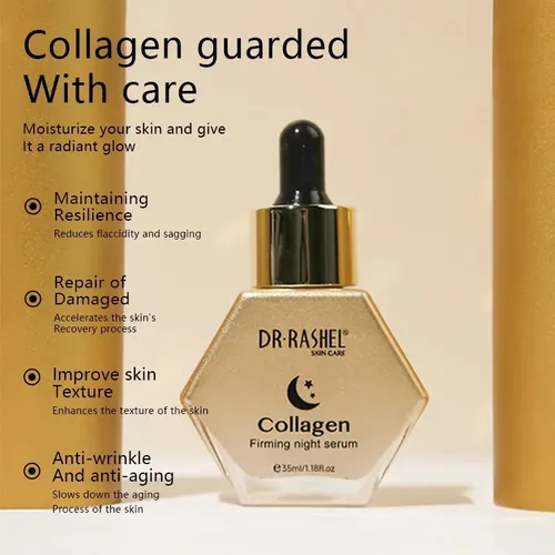 Sérum Facial Nocturno Reafirmante 2% Colageno Dr Rashel Todo Tipo De Piel Noche