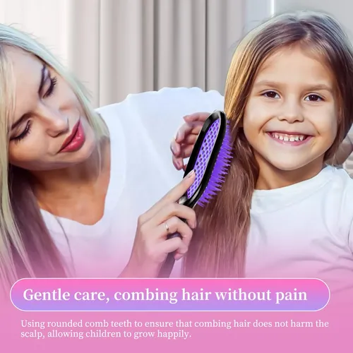 Cepillo Desenredante Mejglrc Para Cabello Suave, Húmedo Y Se