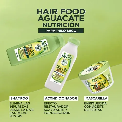 Kit Fructis Hair Food Revitalizacion Aguacate