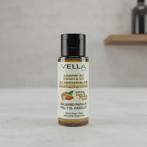 Vella Aceite De Almendras Nutrición Intensa Cabellos Y Piel