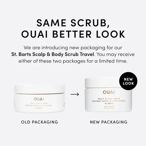 Exfoliante Para Cuero Cabelludo Y Cuerpo Ouai St. Barts Trav