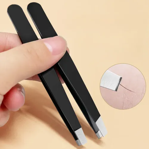 Pinzas Para Depilar Cejas Acero Inoxidable