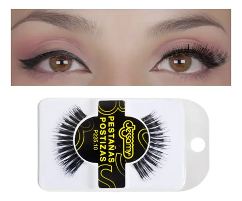 Pestañas Postizas Enteras Pelo Sintético Jessamy P225 Color 10