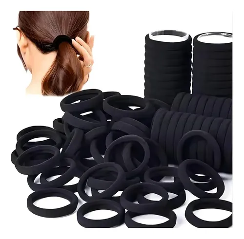 100 Colitas De Pelo Lycra Paquete X Mayor